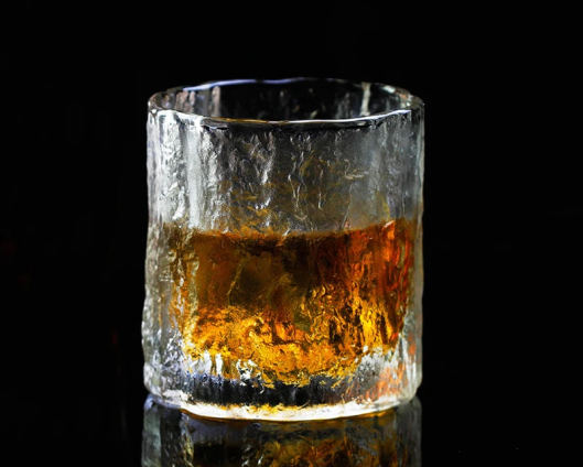 Rich Whiskey Style Drinking Glass Tokyo Ice Barware