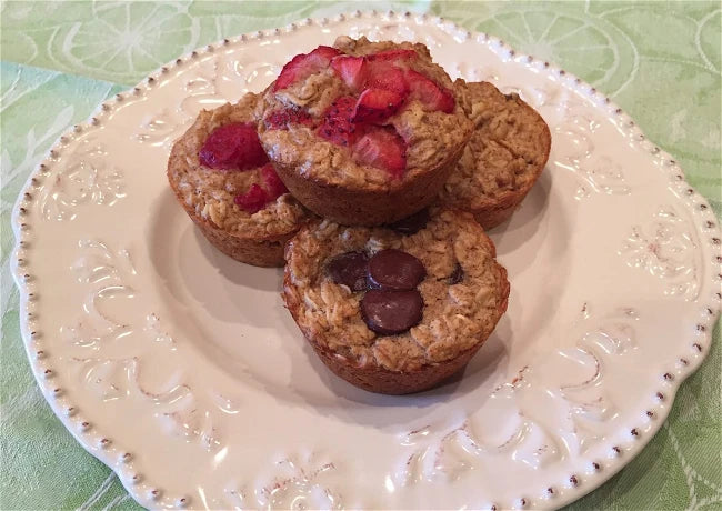 Almond Butter Oatmeal Cups Healthy Breakfast Idea Once Again Recipe Using Organic Crunchy Nut Butter