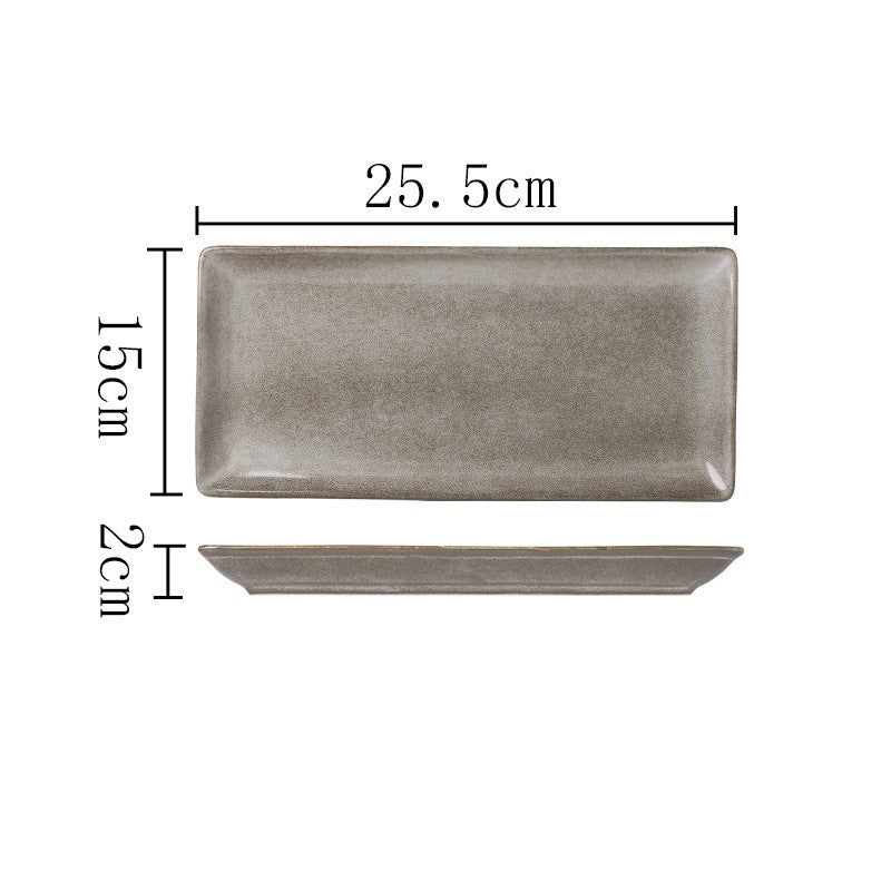 Bauernhof Russet Irregular Shaped Ceramic Tray A Size Measurements