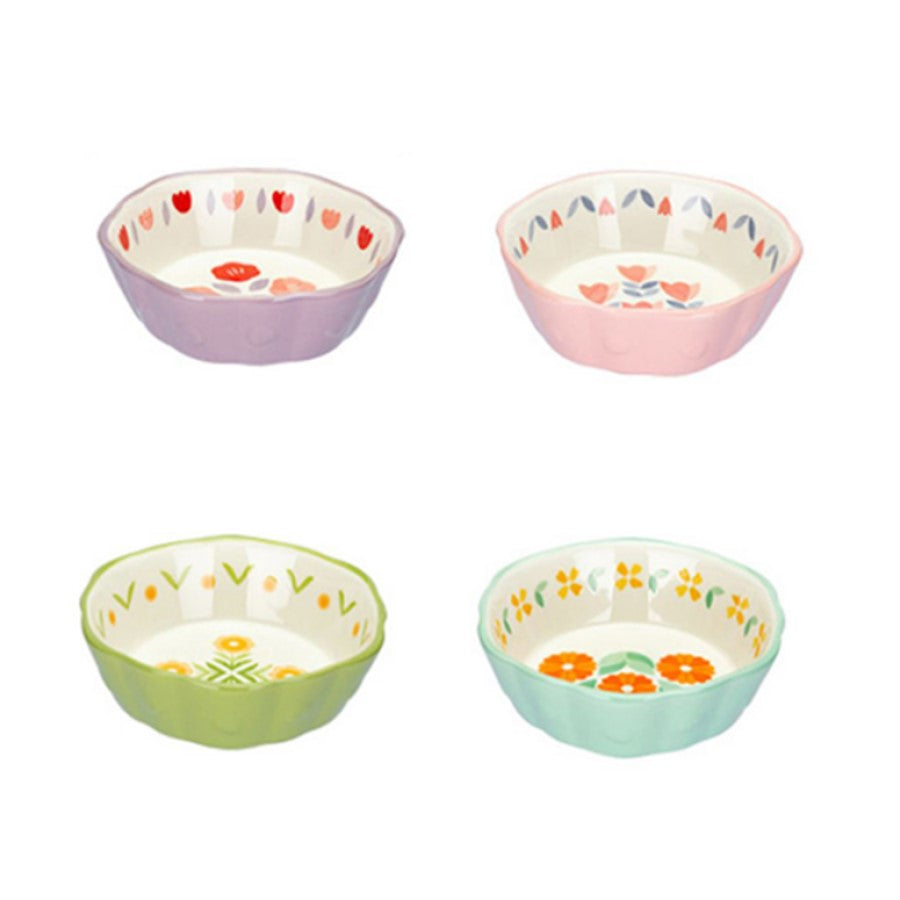 Cottage Vintage Style Ceramic Bowls