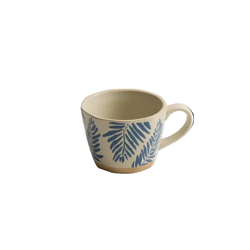 Garden Impressions Ceramic Mugs With Exposed Base