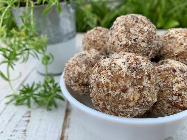 Sunflower Hemp Granola Bites Made With Once Again Lightly Sweetened Hemp Sunflower Butter