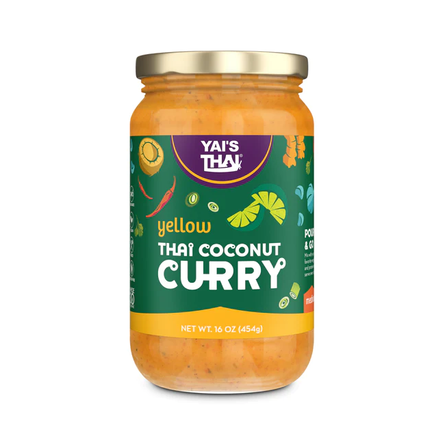 Yai's Thai Yellow Thai Coconut Curry 16oz