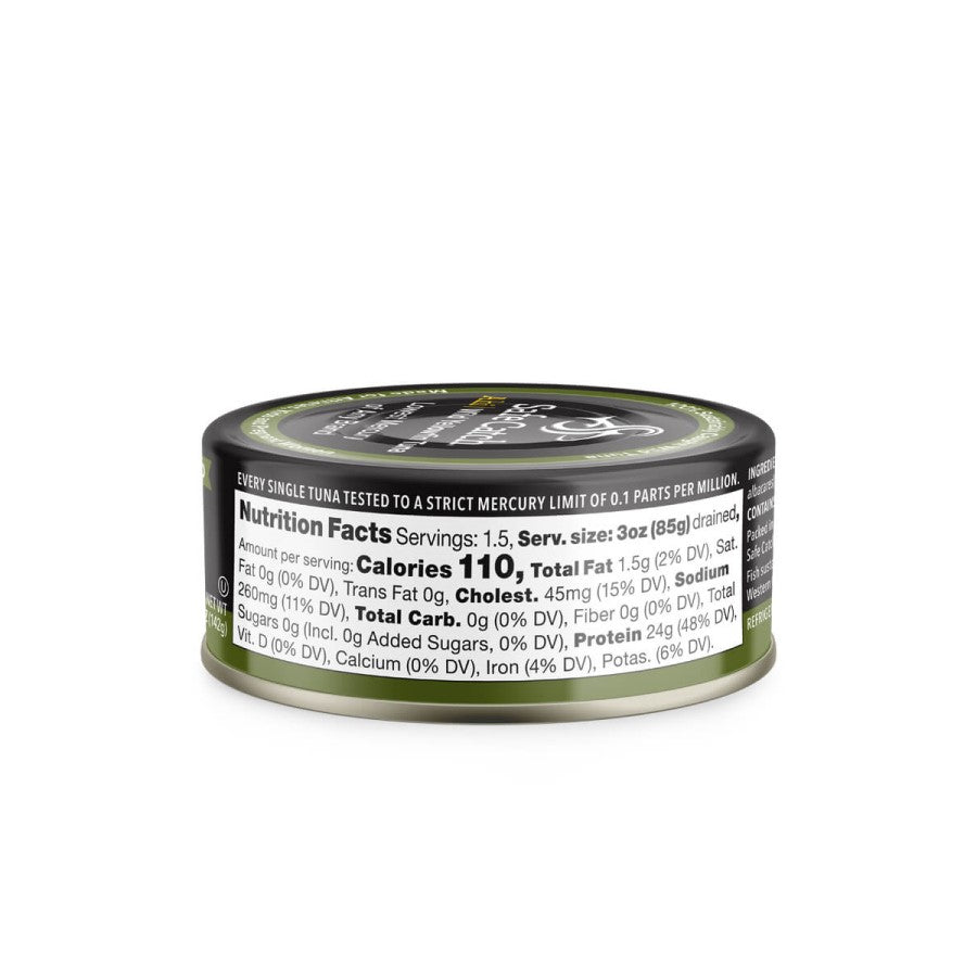 5 Ounce Safe Catch Ahi Wild Yellowfin Tuna Can Tuna Fish In Avocado Oil Nutrition Facts