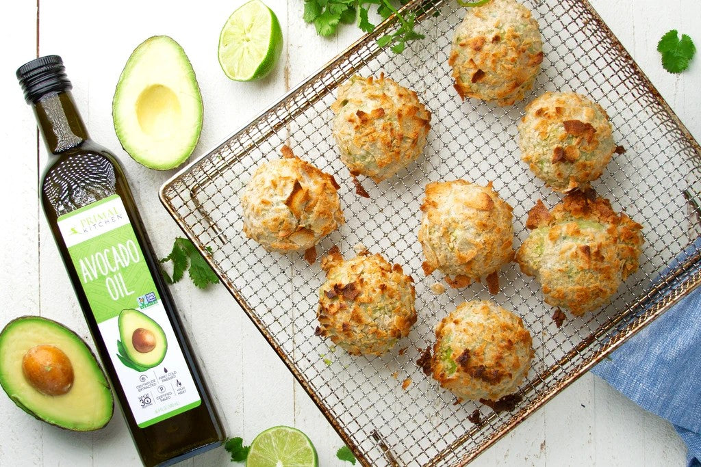 Air Fried Guacamole With Limes Made With Non-GMO Avocado Oil Recipe Primal Kitchen