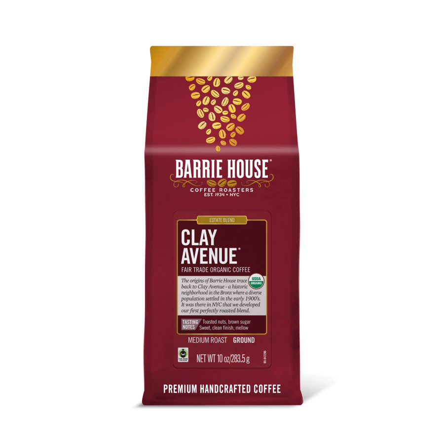 Barrie House Organic Coffee Clay Avenue Ground 10oz