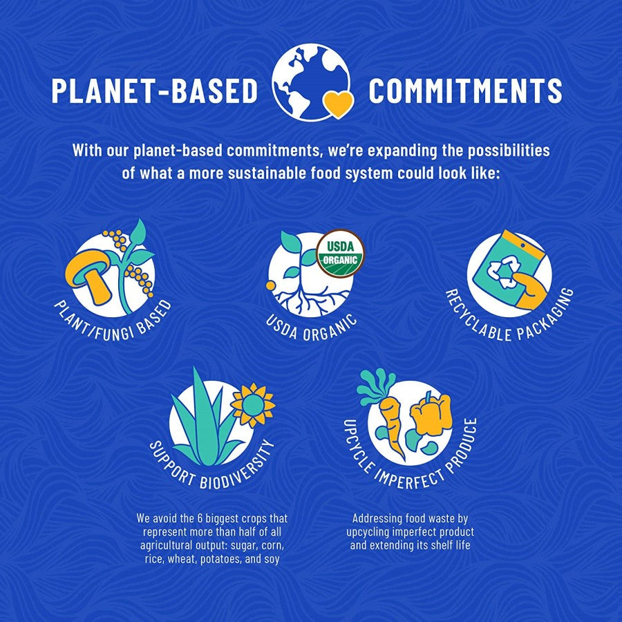 Eat The Change Organic Snacks Planet Based Commitments Support Biodiversity Upcycle Imperfect Produce Recyclable Packaging