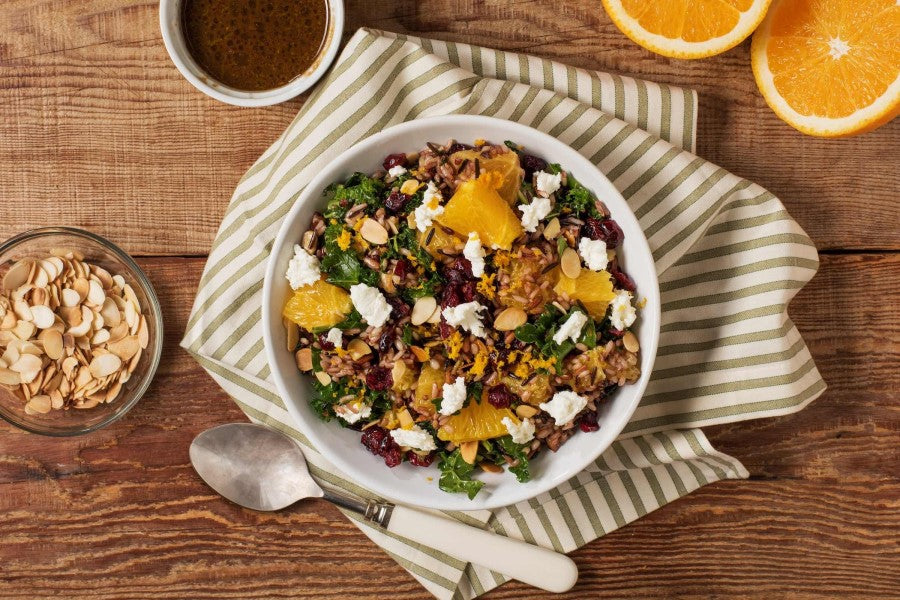 Fall Wild Blend Salad Lundberg Rice Recipe Wild Blend Rice