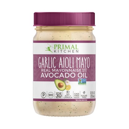 Primal Kitchen Garlic Aioli Mayo With Avocado Oil 12oz