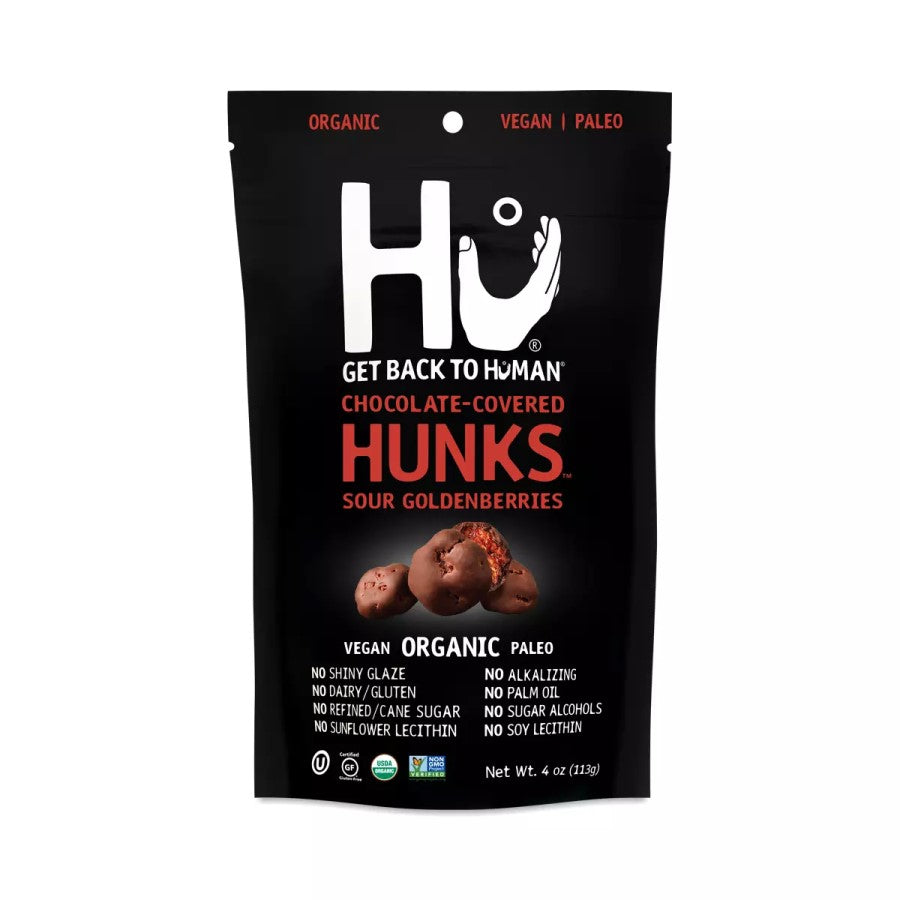 Hu Chocolate Covered Hunks Sour Goldenberries 4oz