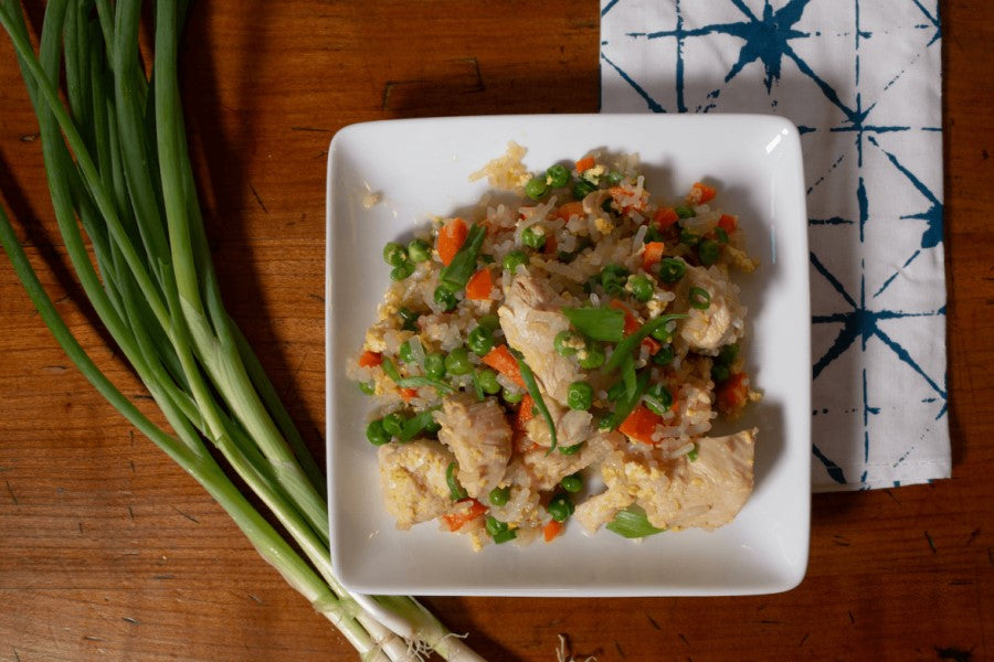 Low Carb Healthy Chicken Fried Rice It's Skinny Pasta Recipe