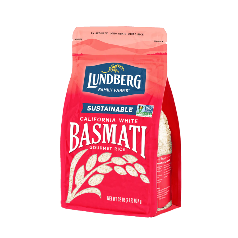 Lundberg Family Farms Non-GMO California White Basmati Rice 32oz