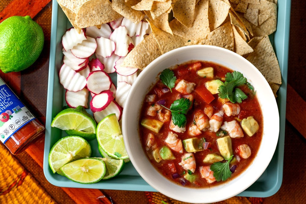 Mexican Shrimp Ceviche Recipe With Primal Kitchen Cocktail Sauce