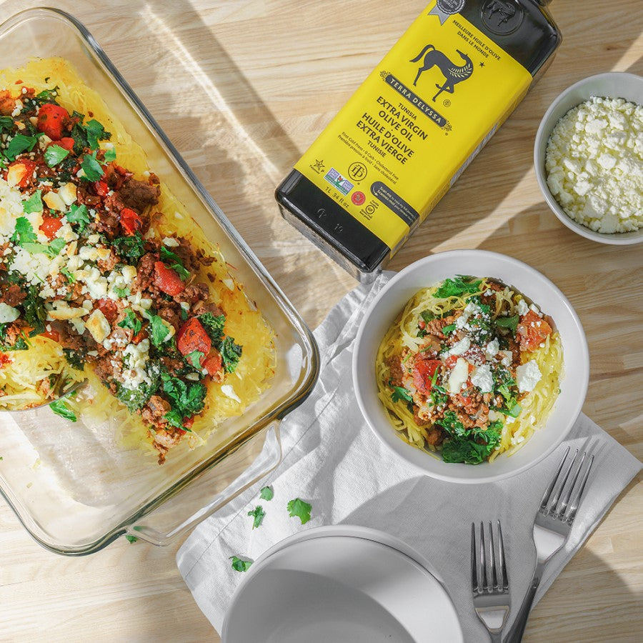 Mexican Spaghetti Squash Bake Recipe From Terra Delyssa Zero Carb Olive Oil