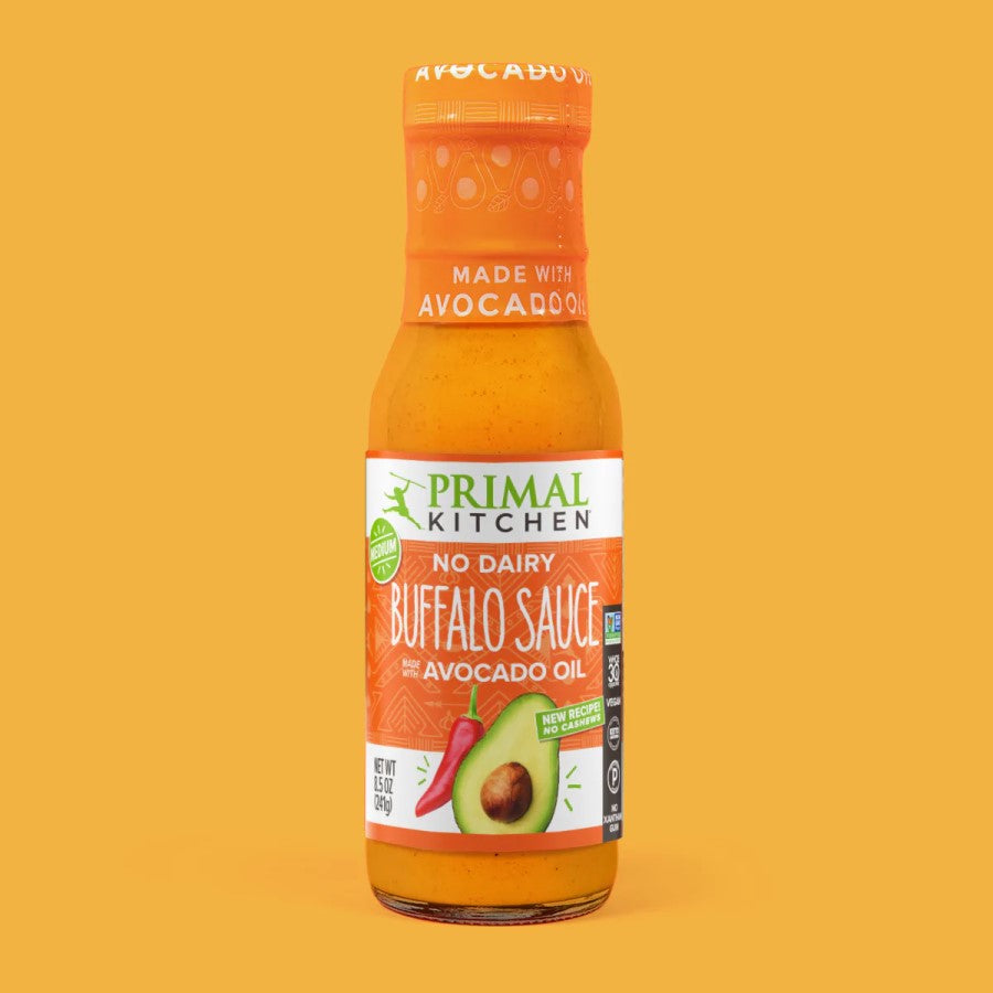 Primal Kitchen No Dairy Buffalo Sauce Made With Avocado Oil No Cashews