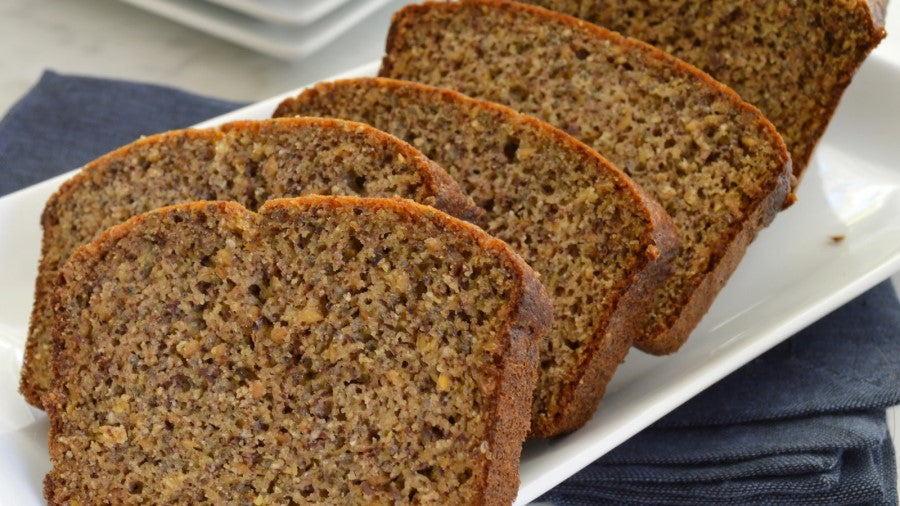 Paleo Almond Bread Made With Grain Free Pamela's Non-GMO Almond Flour