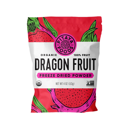 Pitaya Foods Organic Dragon Fruit Freeze Dried Powder 4oz