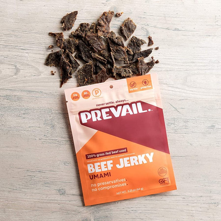 100% Grass Fed Beef Jerky Umami Prevail