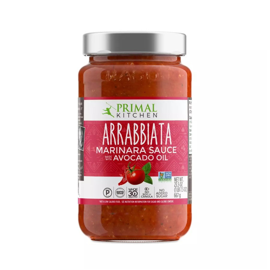 Primal Kitchen Arrabbiata Marinara Sauce With Avocado Oil 23.5oz