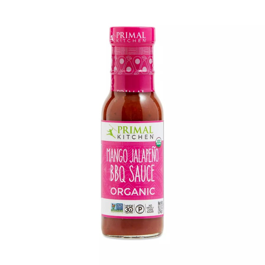 Primal Kitchen Mango Jalapeno BBQ Sauce Organic 9oz