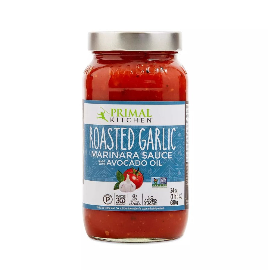 Primal Kitchen Roasted Garlic Marinara Sauce With Avocado Oil 24oz