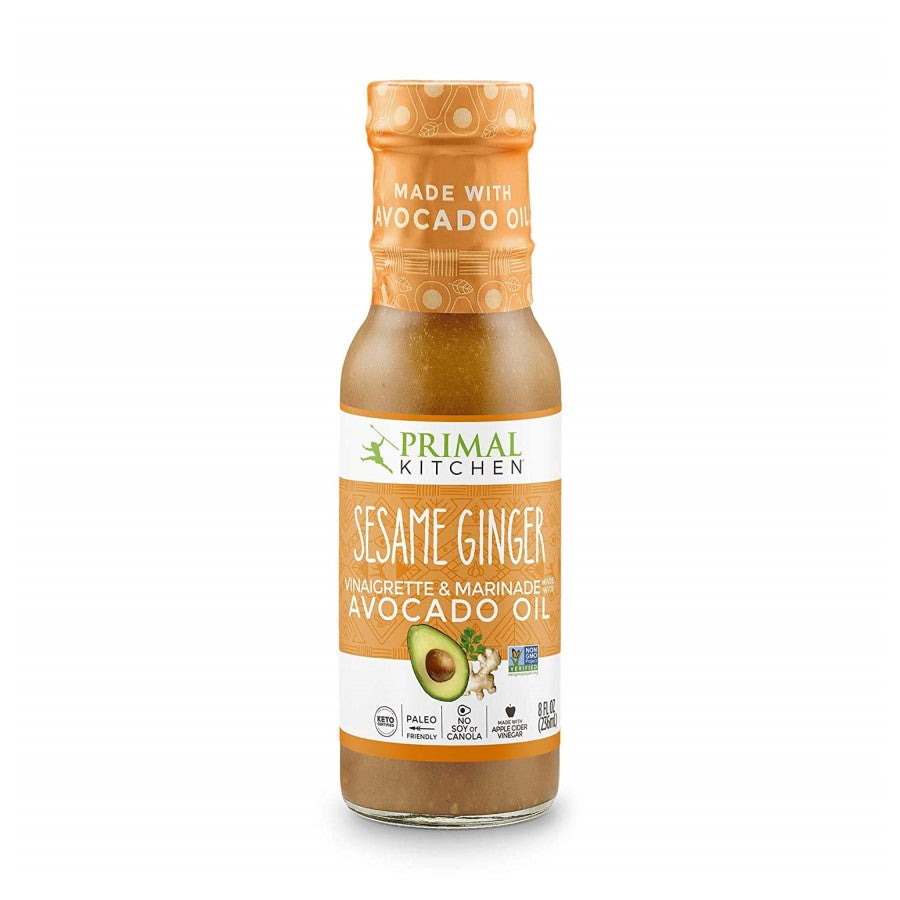 Primal Kitchen Sesame Ginger Vinaigrette And Marinade 8oz