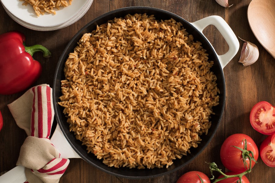 Spanish Rice Lundberg Rice Recipe Sprouted Brown Short Grain