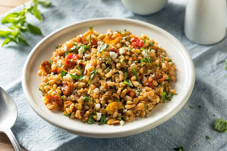 Organic Bonafide Provisions Recipe The Best Roasted Farro Summer Salad