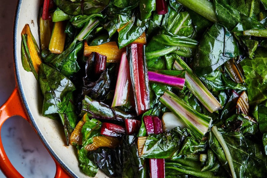 Organic Bonafide Provisions Recipe Whole30 Sautéed Rainbow Chard