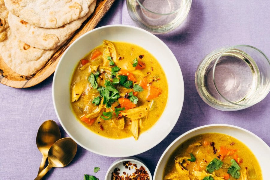 Organic Bonafide Provisions Recipe Whole30 Turmeric Coconut Chicken Stew